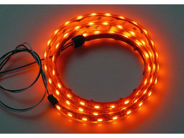 Amber LED Strip - Waterproof